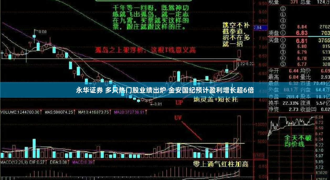 永华证券 多只热门股业绩出炉 金安国纪预计盈利增长超6倍